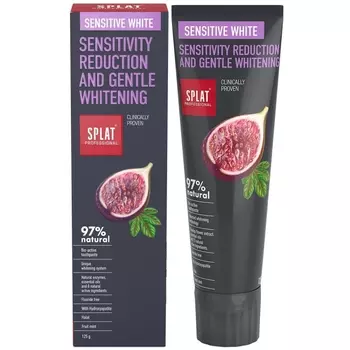 Splat Зубная паста серии Sensitive White 125 гр (Splat, Professional)