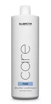 Subrina Professional Мицеллярный кондиционер для волос Micellar conditioner, 1000 мл (Subrina Professional, Уход за тонкими волосами Pure)