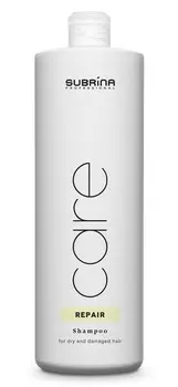 Subrina Professional Шампунь Repair для поврежденных волос, 1000 мл (Subrina Professional, Уход за поврежденными волосами Repair)