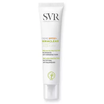 SVR Крем SPF 50+, 40 мл (SVR, Sebiaclear)