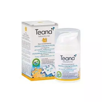 Teana Мультиламеллярная маска- себоконтроль с лактоферрином 50 мл (Teana, Пятое чувство)