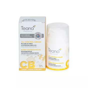 Teana Мультиламеллярный крем-себоконтроль с лактоферрином 50 мл (Teana, Пятое чувство)