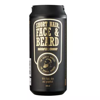THE CHEMICAl BARBERS Увлажняющий гель для мытья коротких волос, лица и бороды, 350 мл (THE CHEMICAl BARBERS, Hair)