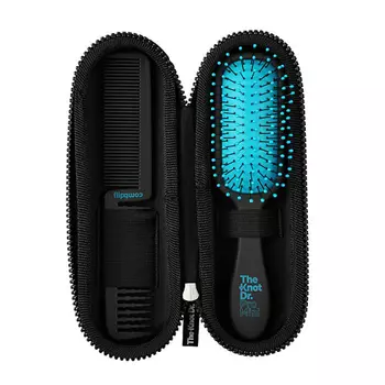 The Knot Dr. Набор из двух расчесок The Pro Mini Marine, голубая (The Knot Dr., The Pro Mini)