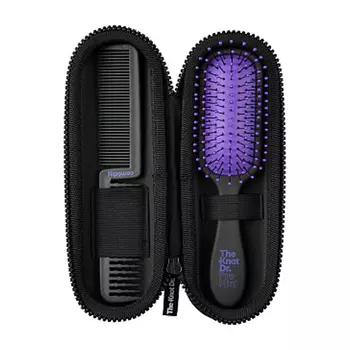 The Knot Dr. Набор из двух расчесок The Pro Mini Periwinkle, сиреневая (The Knot Dr., Набор The Pro Mini)
