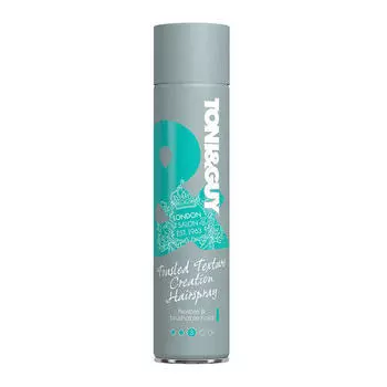 Toni&amp;Guy Лак-спрей для волос Легкая фиксация для естественных укладок Tousled Texture Creation HairSpray, 250 мл (Toni&amp;Guy, Стайлинг)