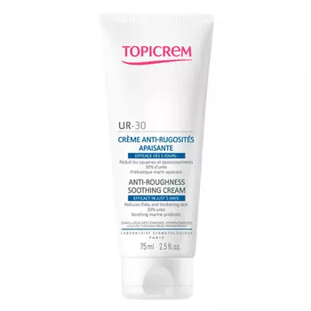 Topicrem UR-30 Крем для огрубевшей кожи успокаивающий, 75 мл (Topicrem, UR)