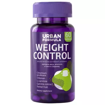 Urban Formula Комплекс для контроля веса и аппетита Weight Control, 60 капсул (Urban Formula, Special)