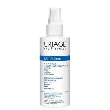 Uriage Барьедерм восстанавливающий подсушивающий цика-спрей с Cu-Zn 100 мл (Uriage, Bariederm)