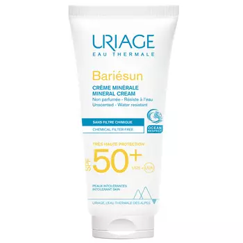 Uriage Минеральный крем SPF 50+, 100 мл (Uriage, Bariesun)