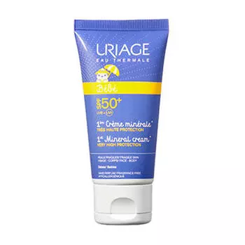 Uriage Первый минеральный крем SPF50+, 50 мл (Uriage, Детская гамма)