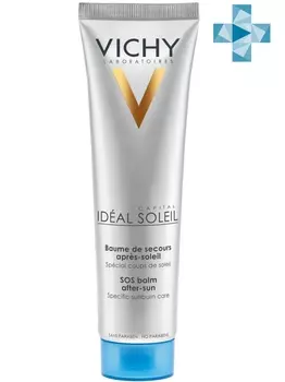 Vichy Бальзам против ожогов для лица и тела, 100 мл (Vichy, Capital Ideal Soleil)