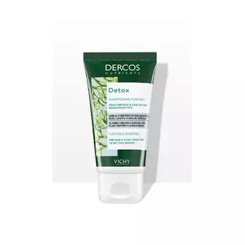 Vichy Detox Глубоко очищающий шампунь Dercos Nutrients 50 мл (Vichy, Dercos Nutrients)