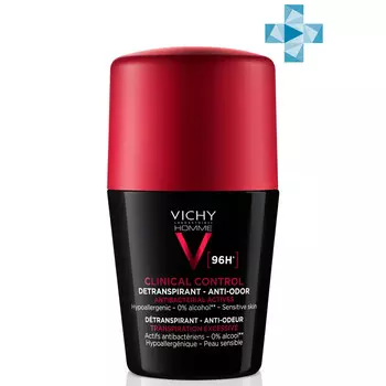 Vichy Дезодорант-антиперспирант Clinical Control 96 ч, 50 мл (Vichy, Vichy Homme)