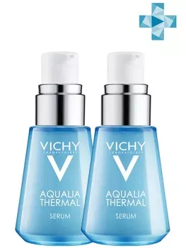Vichy Комплект Аквалия Термаль Увлажняющая сыворотка для всех типов кожи, 2 шт. по 30 мл (Vichy, Aqualia Thermal)