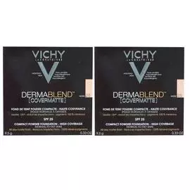 Vichy Комплект Дермабленд Пудра Тон 25, SPF 25, 2 шт. по 9,5 г (Vichy, Dermablend)