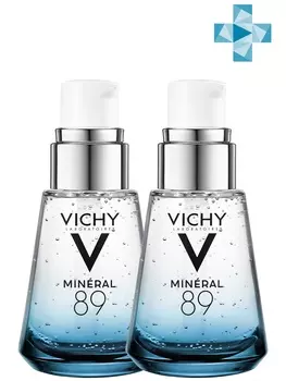 Vichy Комплект Гель-сыворотка для всех типов кожи, 2х30 мл (Vichy, Mineral 89)