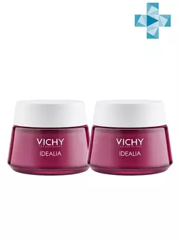 Vichy Комплект Идеалия крем для сухой кожи, 2 шт. по 50 мл (Vichy, Idealia)