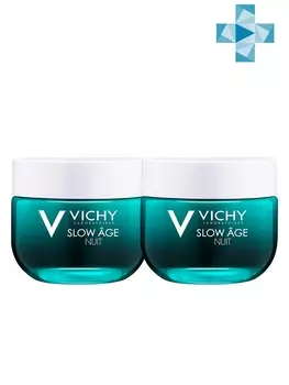 Vichy Комплект Слоу Аж Ночной крем и маска, 2х50 мл (Vichy, Slow Age)