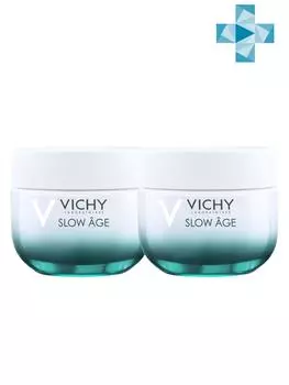 Vichy Комплект Слоу Аж Укрепляющий крем для сухой кожи SPF 30, 2 шт. по 50 мл (Vichy, Slow Age)