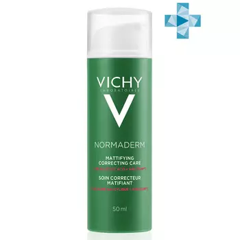 Vichy Корректирующий крем-уход для проблемной кожи против несовершенств и акне, 50 мл (Vichy, Normaderm)