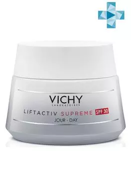 Vichy Антивозрастной крем против морщин и для упругости кожи лица Supreme SPF 30, 50 мл (Vichy, Liftactiv)