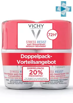 Vichy Набор: Дезодорант-антистресс 72 часа защиты, 50 мл х 2 шт (Vichy, Deodorant)