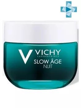 Vichy Ночной крем-маска против первых признаков старения кожи, 50 мл (Vichy, Slow Age)