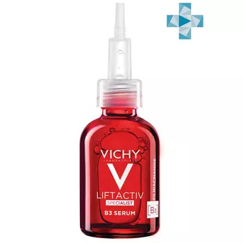 Vichy Сыворотка комплексного действия с витамином B3 против пигментации и морщин, 30 мл (Vichy, Liftactiv)