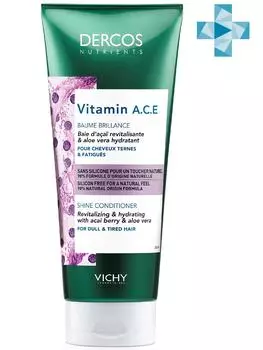 Vichy Кондиционер для блеска волос Vitamin, 200 мл (Vichy, Dercos Nutrients)