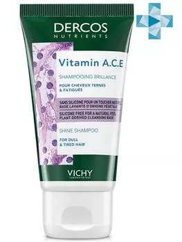 Vichy Vitamin Шампунь для блеска волос 50 мл (Vichy, Dercos Nutrients)