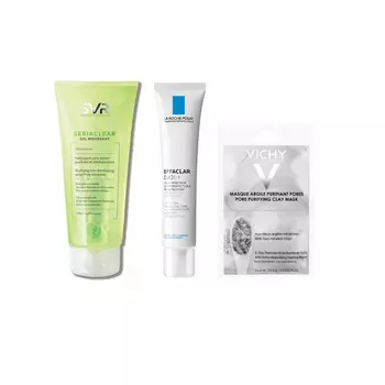 Beauty сеты Мультибрендовый набор №1 для ухода за жирной кожей лица (Beauty сеты, Для лица)