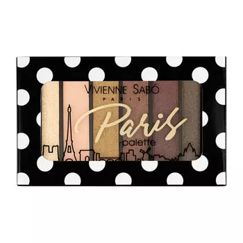 Vivienne Sabo Палетка теней для век мини Eyeshadow Palette mini Palette d'ombres a paupieres mini Paris, 6 г (Vivienne Sabo, Глаза)