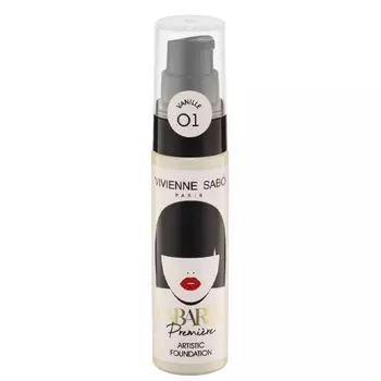 Vivienne Sabo Tональный крем со сценическим эффектом Artistic foundation, Fond de teint artistique Cabaret Premiere (Vivienne Sabo, Лицо)
