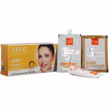 VLCC Набор для лица "Золотой" (VLCC, Facial Kit)