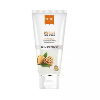 VLCC Защитный скраб для лица с грецким орехом 80 мл (VLCC, Skin Care)