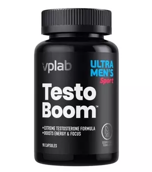 VPLAB Комплекс Testoboom для увеличения тестостерона, 90 капсул (VPLAB, Ultra Men's)