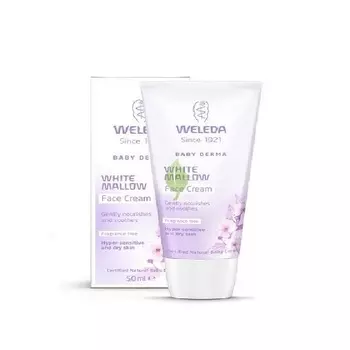 Weleda Крем для гиперчувствительной кожи лица с алтеем 50 мл (Weleda, Детская серия с Алтеем)