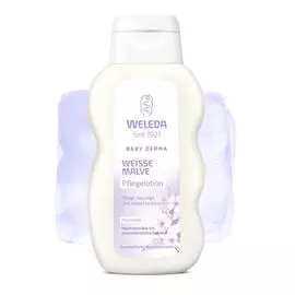 Weleda Молочко для гиперчувствительной кожи тела с алтеем 200 мл (Weleda, Детская серия с Алтеем)