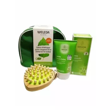 Weleda Набор "Идеальная пара": Березовый пилинг 150 мл + Березовое антицеллюлитное масло 100 мл + бонус (Weleda, Березовая линия)