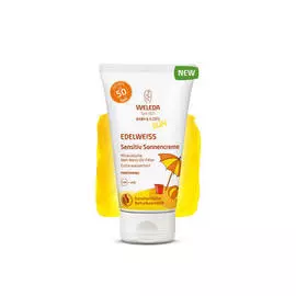 Weleda Натуральный солнцезащитный крем для младенцев и детей SPF 50, 50 мл (Weleda, )