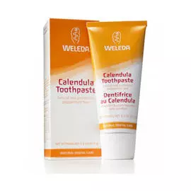 Weleda Зубная паста с календулой без запаха мяты, 75 мл (Weleda, Уход за полостью рта)