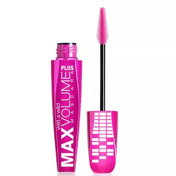 Wet-N-Wild Тушь для ресниц Max Volume Plus Mascara, тон e1501 amp`d black, 1 шт (Wet-N-Wild, Глаза)