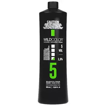 Wildcolor Крем-эмульсия окисляющая Oxidizing Emulsion Cream 1,5% OXI (5 Vol), 995 мл (Wildcolor, Oxidizing Emulsion Cream)