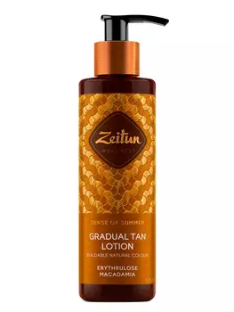 Zeitun Лосьон-автозагар постепенного действия "Ритуал солнца", 200 мл (Zeitun, Wellness)