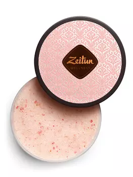 Zeitun Смягчающий скраб для тела "Ритуал нежности" с дамасской розой и маслом персика, 250 мл (Zeitun, Wellness)
