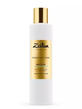 Zeitun Увлажняющий тоник для всех типов кожи лица с гиалуроновой кислотой, 200 мл (Zeitun, Premium)