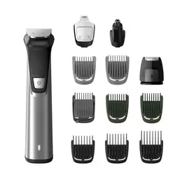 Многофункциональный триммер Philips MG7735 12 в 1 для стрижки волос на голове, лице и теле