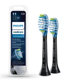 Насадки C3 Premium Plaque Defense HX9042/33 для электрической зубной щетки Philips Sonicare (2 шт.)
