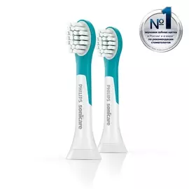 Насадки Philips Sonicare Kids HX6032 для детей (3+), для бережного очищения (2 шт.)